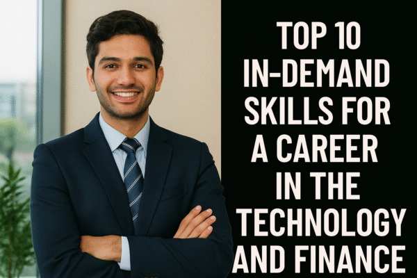 Top 10 In-Demand Skills for a Career in Technology and Finance Top 10 In-Demand Skills for a Career in Technology and Finance